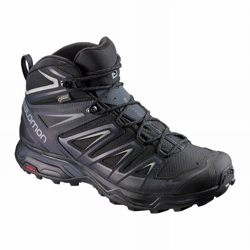Salomon Vandrestøvler Herre Sort - X ULTRA 3 MID GORE-TEX (LUBNS-3762)